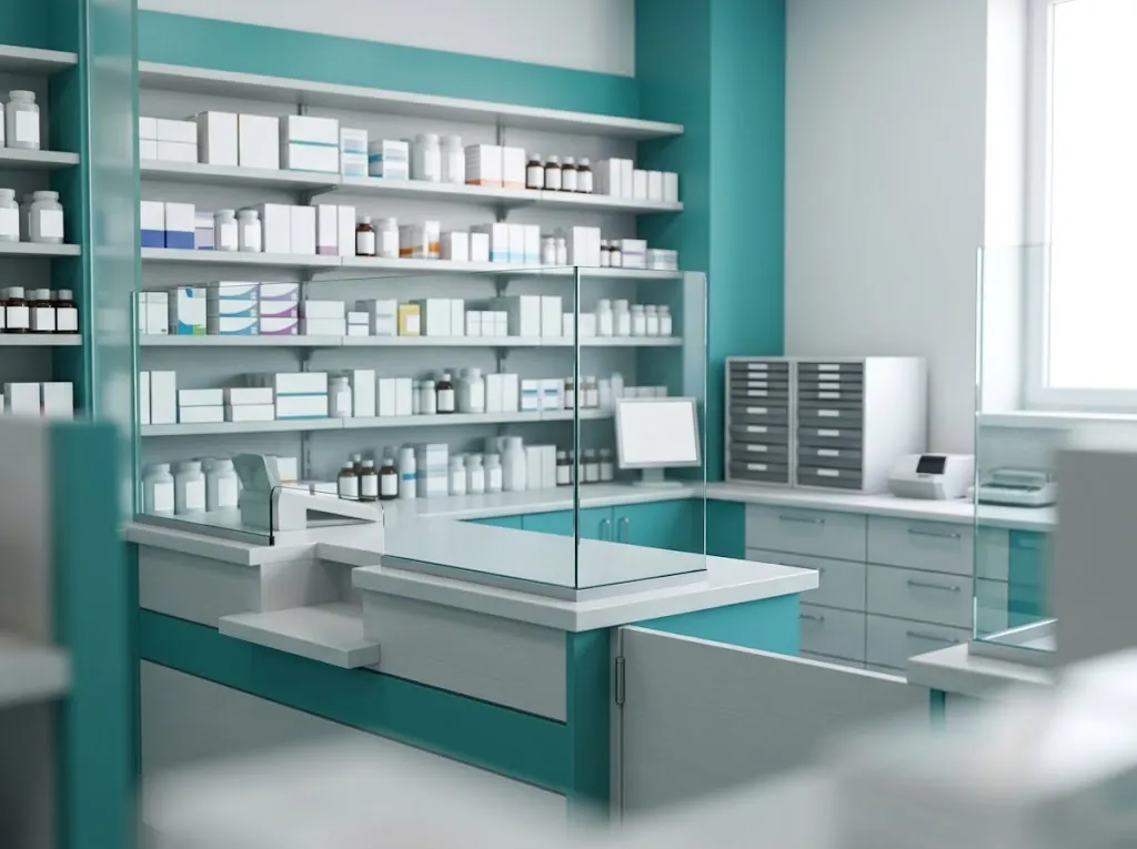 Apotek di dalam klinik